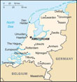 kort over holland
